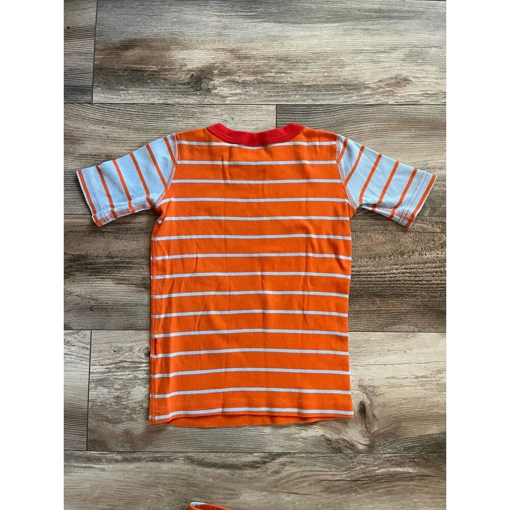 Star Wars Hanna Andersson Striped Short Pajamas Size 8/ 130 cm Blue Orange